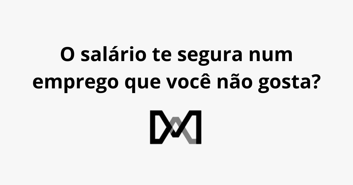 Trabalho exige maturidade 